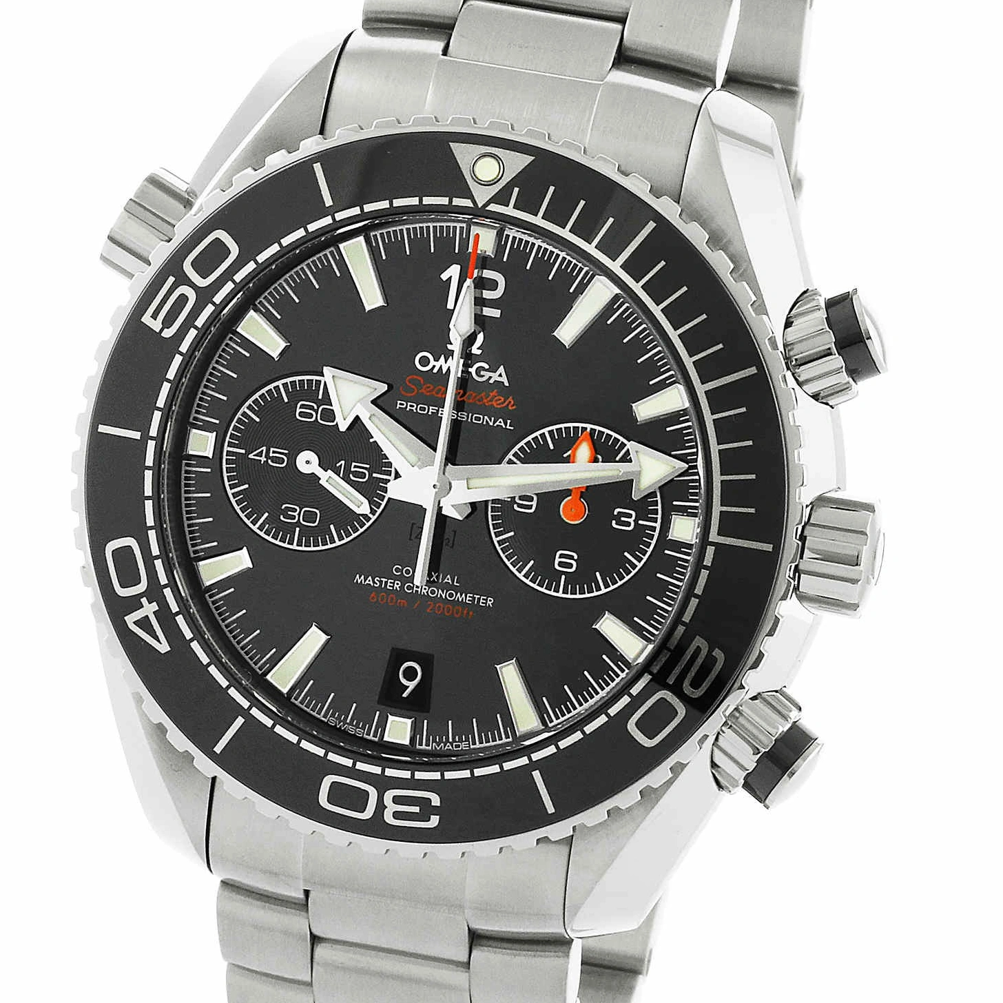 1013 Swiss Omega Seamaster Planet Ocean 600m Co-Axial 45.5mm Mens Watch O21530465101001